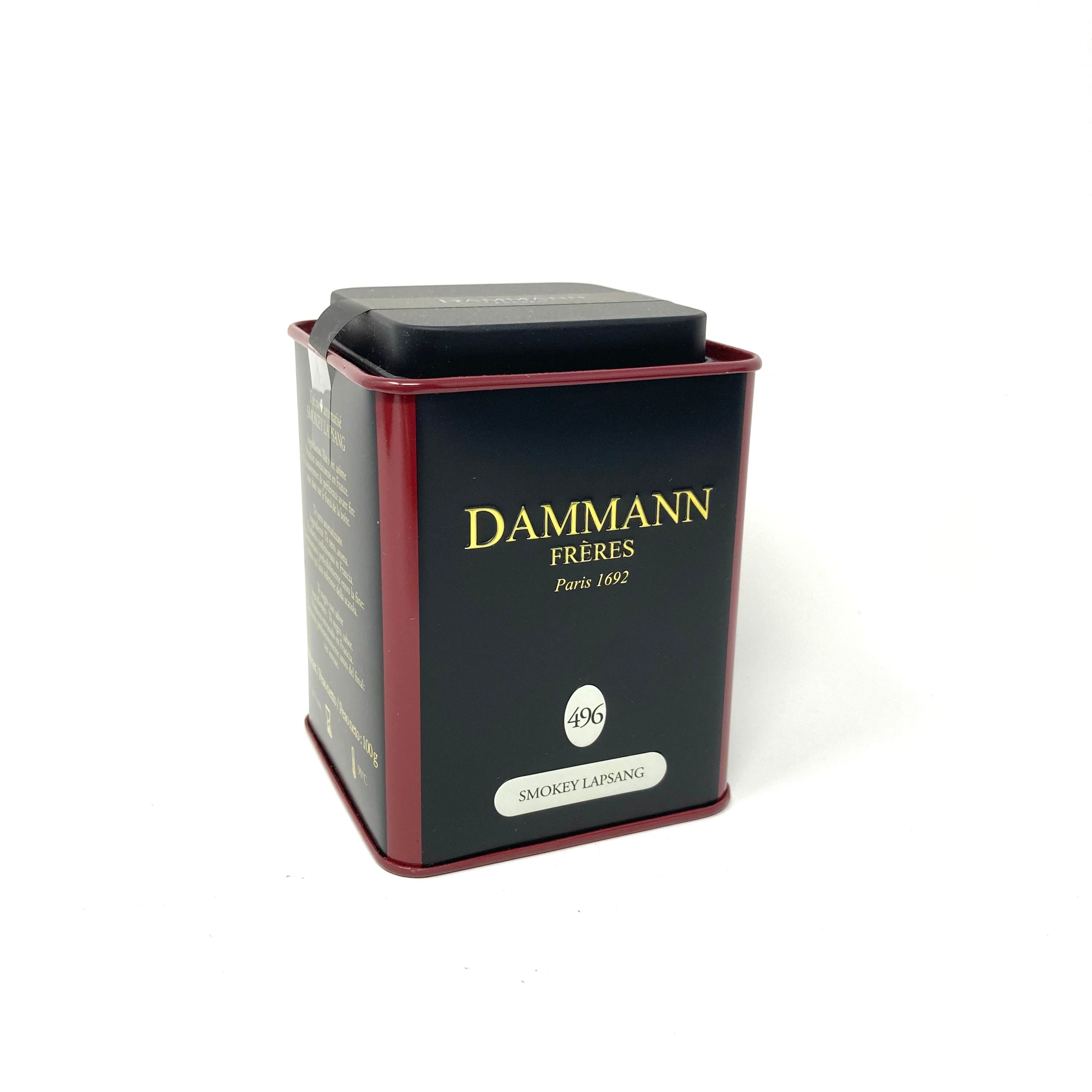 Damman - Thé Smokey Lapsang (boîte en fer)