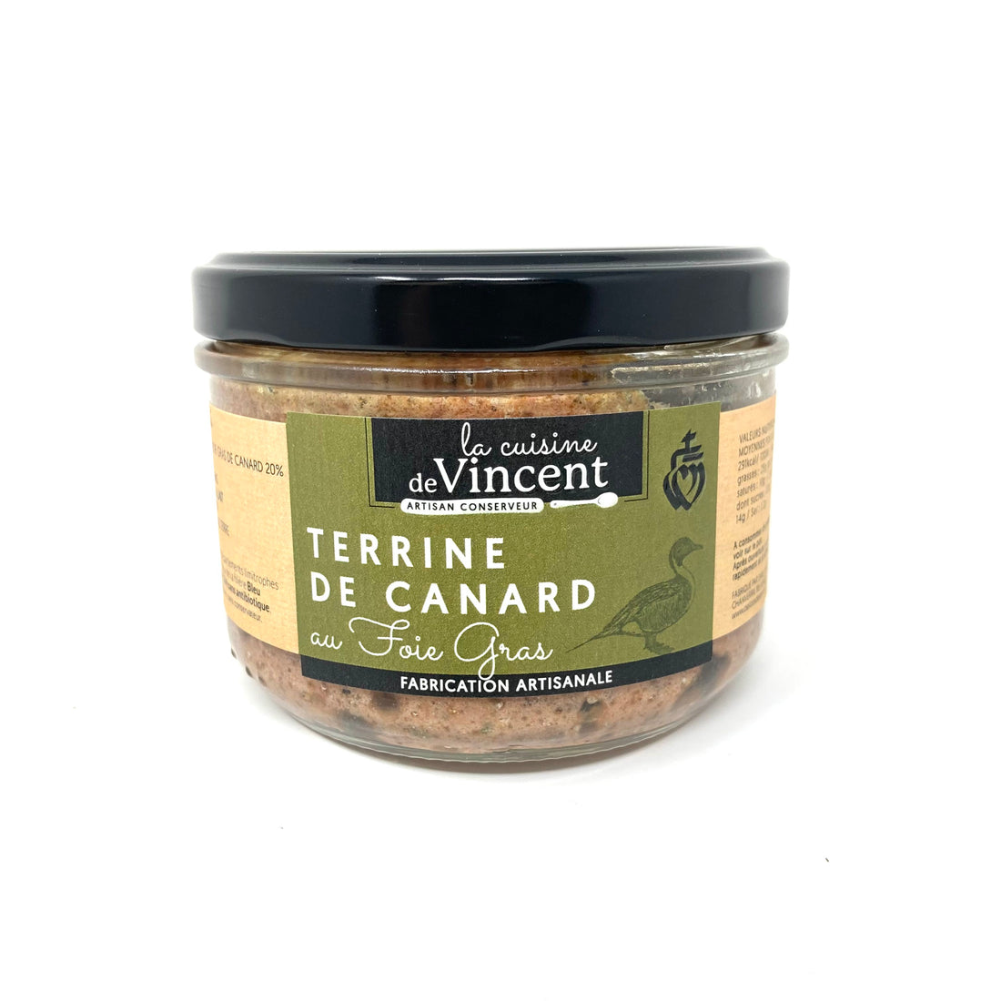Charger l'image dans la galerie, Terrine de Canard au Foie Gras Vincent Pasquier