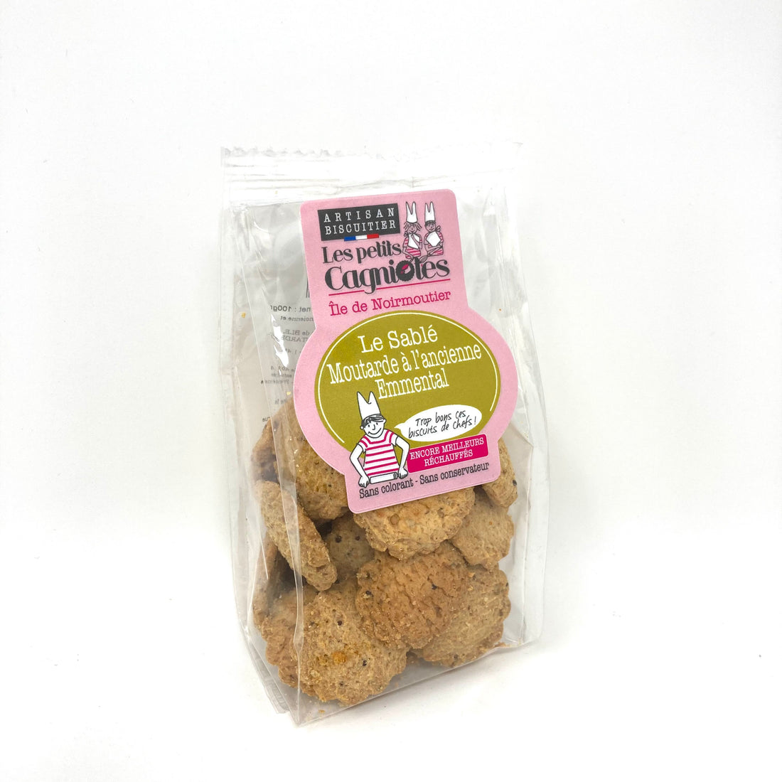 Charger l'image dans la galerie, Sablés Moutarde à l'Ancienne & Emmental