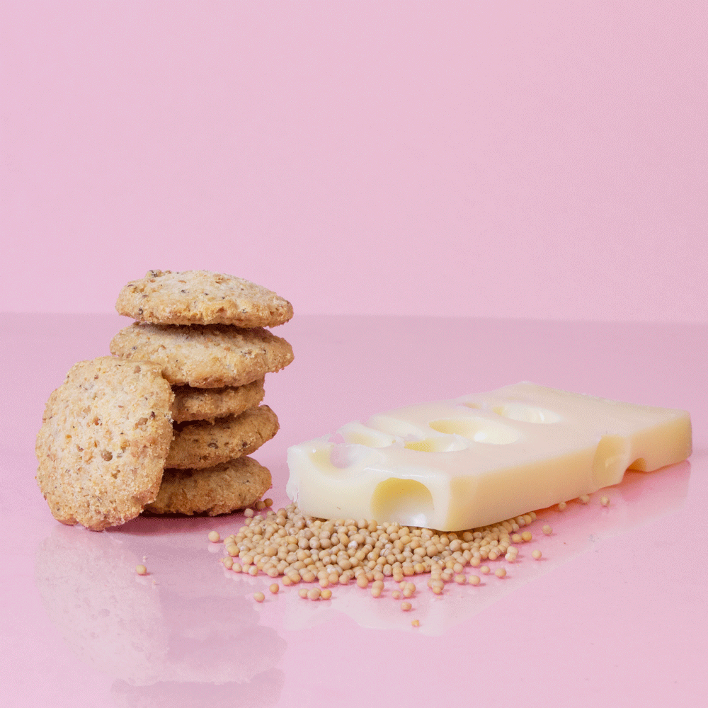 Charger l'image dans la galerie, Sablés Moutarde à l'Ancienne & Emmental