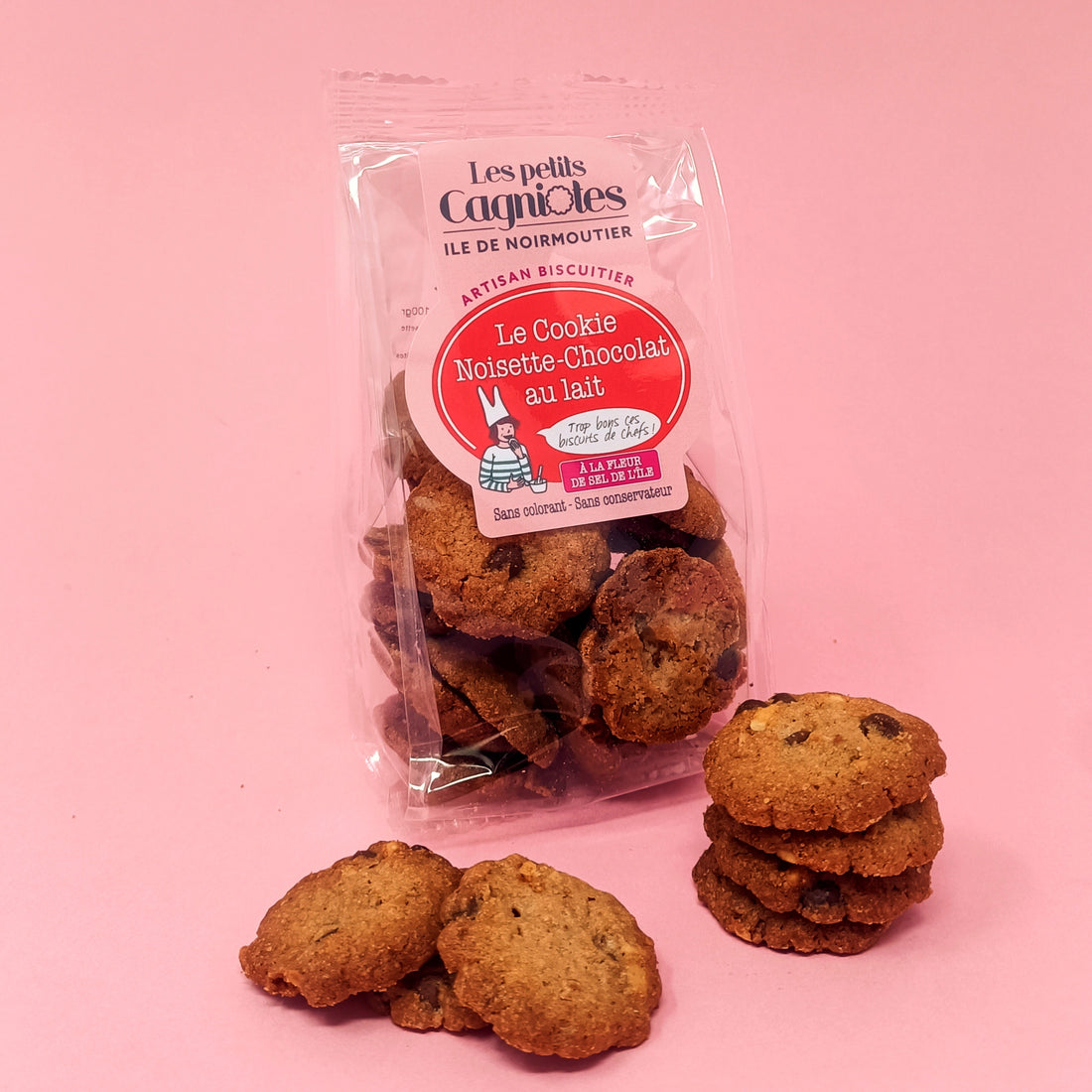 Charger l&#39;image dans la galerie, Cookie Noisette et pépites de chocolat au lait
