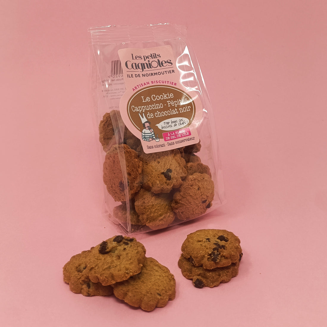 Charger l&#39;image dans la galerie, Cookies Cappuccino -  Chocolat noir
