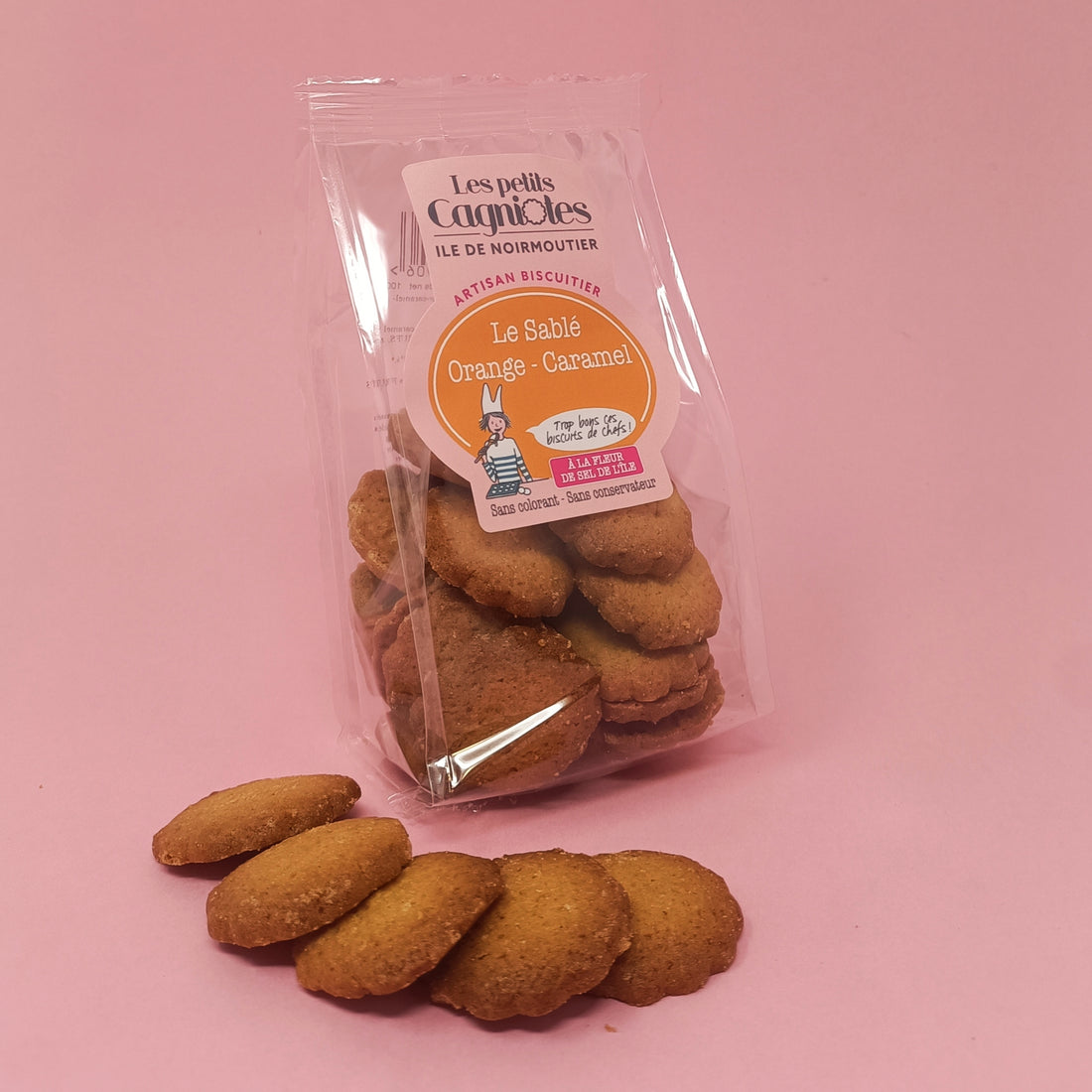 Charger l&#39;image dans la galerie, Sablés Orange - Caramel - Cannelle
