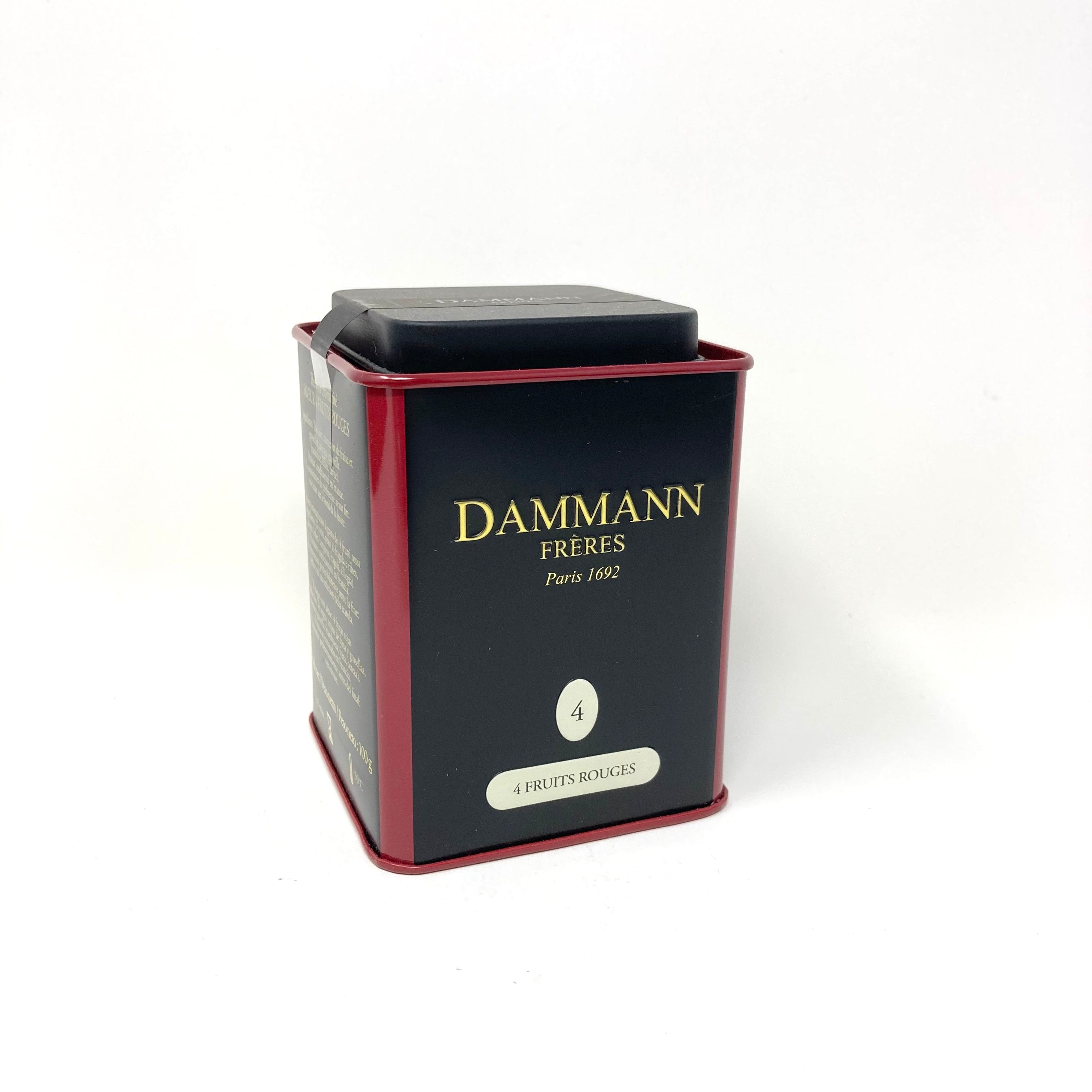 Dammann - Thé 4 Fruits rouges (boîte en fer)