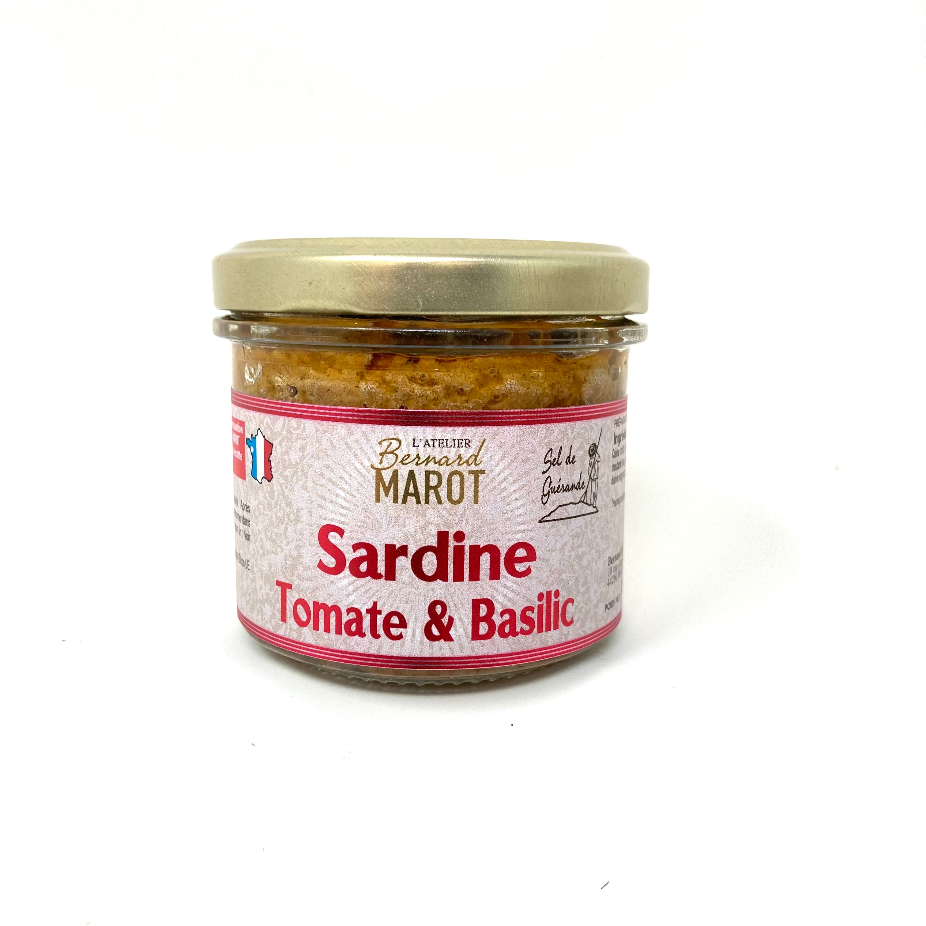 Sardine Tomate & Basilic Bernard Marot